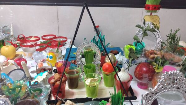 نمایشگاه دست سازه‌های بازیافتی دانش‌آموزان