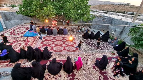 مراسم روضه‌های خانگی در شهرستان مارگون