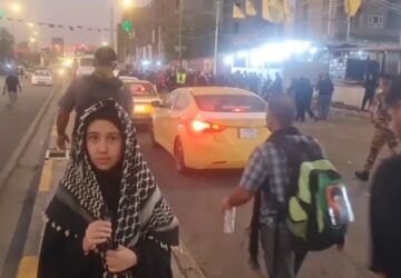 حس و حال دانش‌آموزخبرنگار پانا از نخستین نگاه به گنبد طلایی حرم سیدالشهدا(ع)