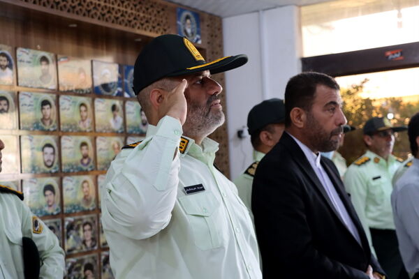 دیدار  معاون هماهنگ کننده فراجا استان بوشهر و هیات همراه با مدیر کل آموزش و پرورش استان بوشهر 