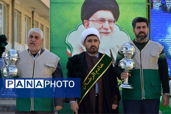 عطر رضوی در جشن نیمه شعبان مدرسه حکمت