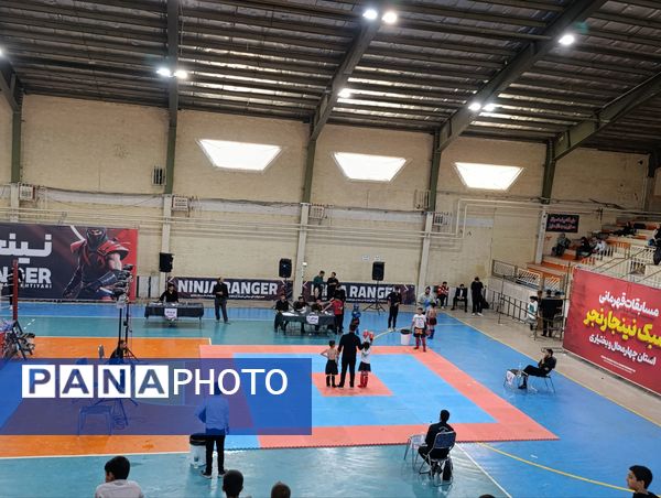 برگزاری مسابقات نینجا رنجر، در شهرستان فارسان 