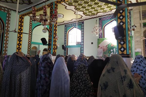 حضور امید بخش نوجوانان در اعتکاف مسجد جامع لپویی