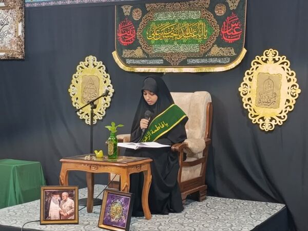 مراسم سوگواری هیات دخترانه بنت الهدی کاشان