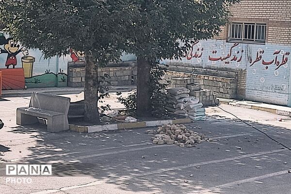 بازسازی مدرسه حجاب امیریه در آستانه بازگشایی مدارس