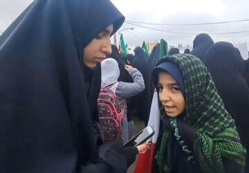 حضور حماسی مردم شهر کهک قم در راهپیمایی روز قدس 