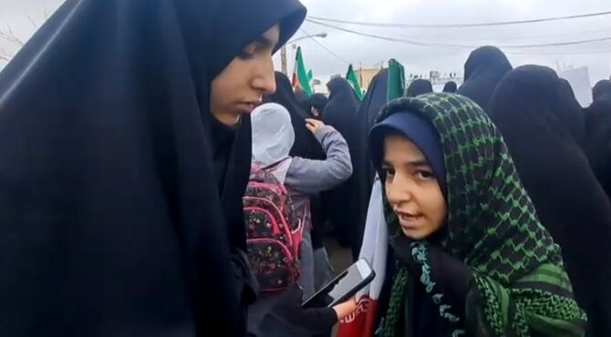 حضور حماسی مردم شهر کهک قم در راهپیمایی روز قدس 