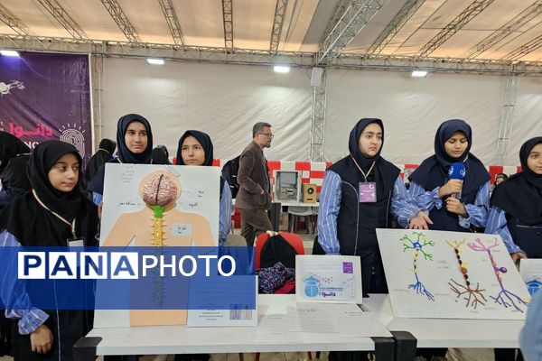اردوی علمی و فناوری دانش‌آموزان مقطع متوسطه اول دبیرستان خدیجه کبری پردیس