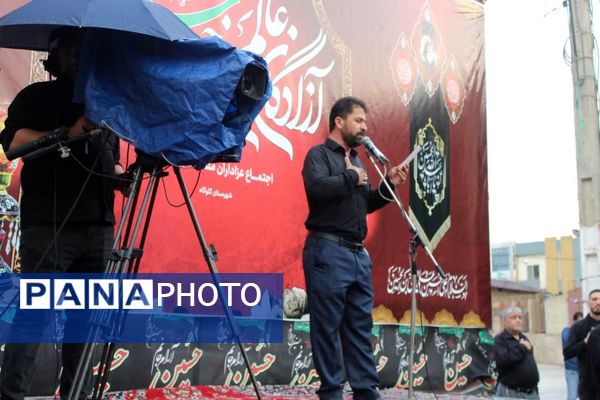 اجتماع عزاداران ملت امام حسین (ع) در گلوگاه 