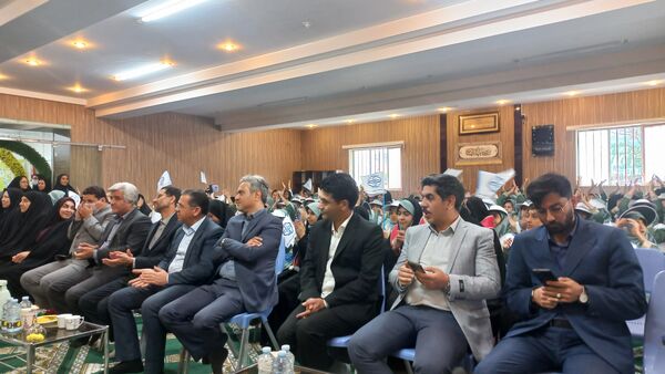 آئین افتتاحیه برنامه سفیران سلامت دانش آموزی استان خراسان رضوی در دبستان شاهد تحقیقی ناحیه ۶