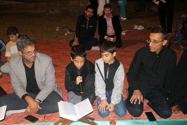 ضیافت افطاری به میزبانی دبستان امید انقلاب ( شاهد دختران ) در پارک صدف بوشهر 