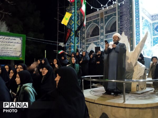  تجمع بزرگ مردم غیور و خونخواه شهرستان نیشابور