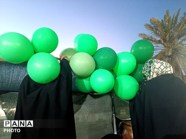 جشن عید غدیر در جوار امامزادگان حاجی‌آباد
