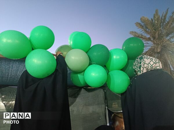 جشن عید غدیر در جوار امامزادگان حاجی‌آباد