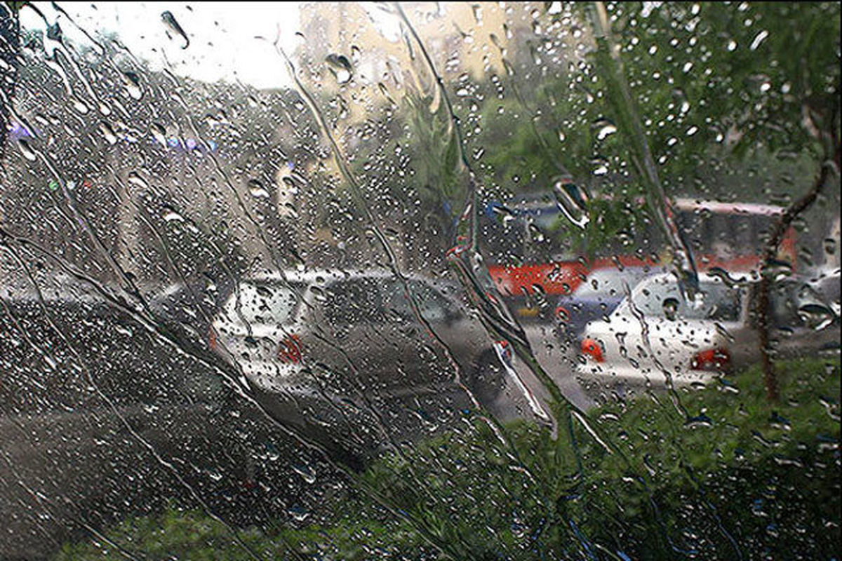 رگبار باران در نقاط مختلف کشور