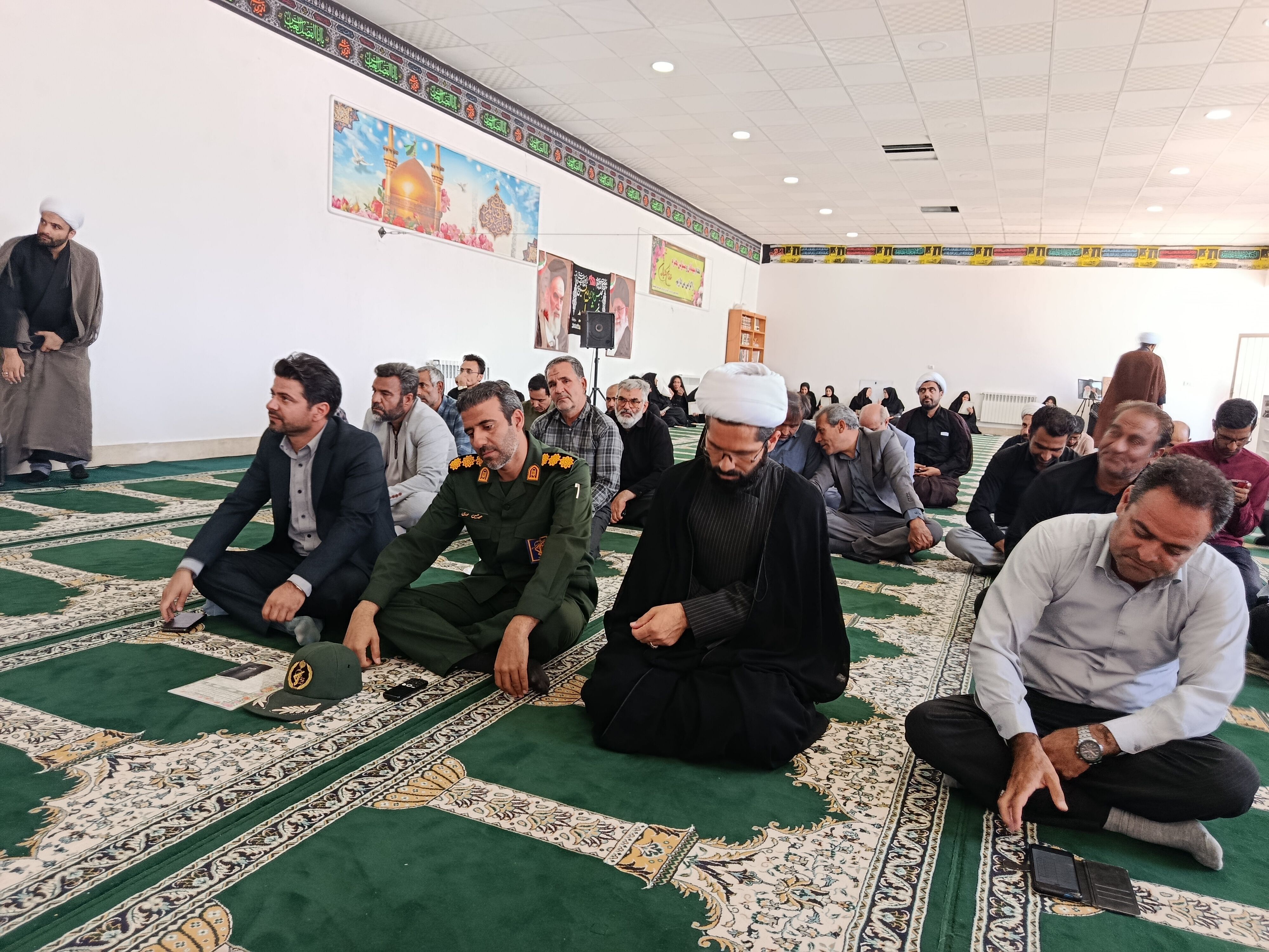 تجدید میثاق فرهنگیان شهرستان خوسف با آرمان‌های آقای شهید ایران