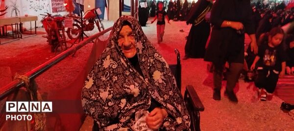 میدان فجر مشهد در سوگ حسینی