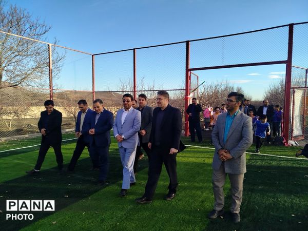 افتتاح زمین چمن مصنوعی اردوگاه المهدی (عج) مراغه
