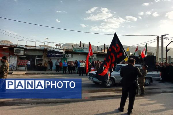 مراسم بزرگداشت شهدای خدمت در باشت