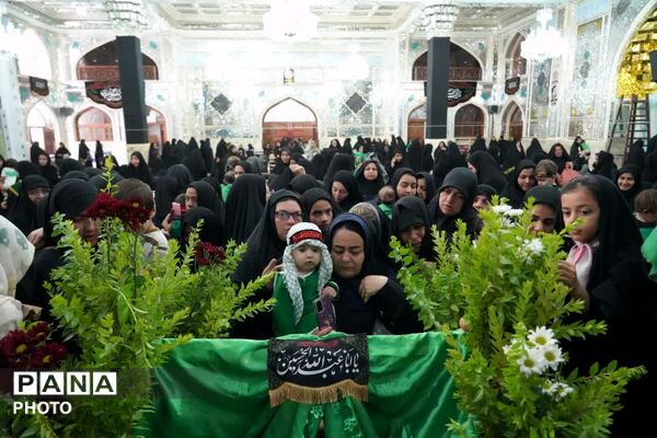 همایش شیرخوارگان حسینی حرم حسین بن الموسی الکاظم(ع) 