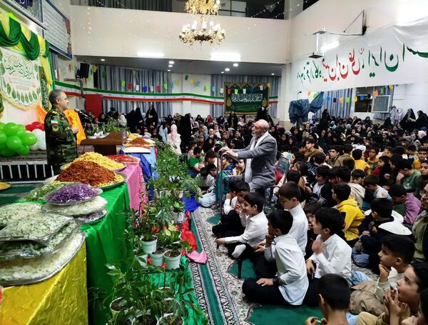 مراسم میلاد امام زمان (عج) در مسجد حضرت رسول اکرم (ص)