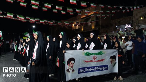 مردمان قنات قنوت قناعت در حسینه بزرگ ایران حماسه آفریدند 