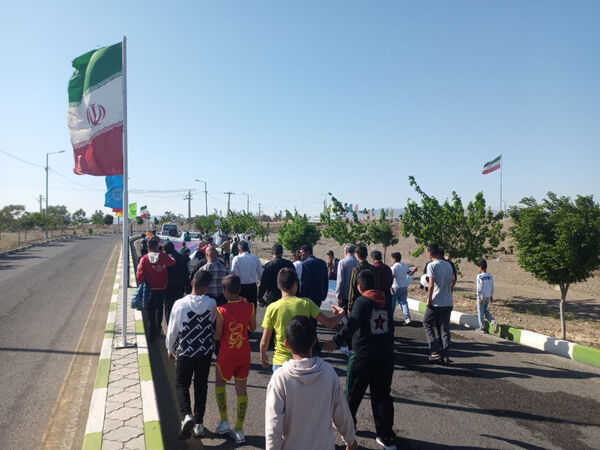 همایش پیاده‌روی خانوادگی در شهر جعفریه قم 