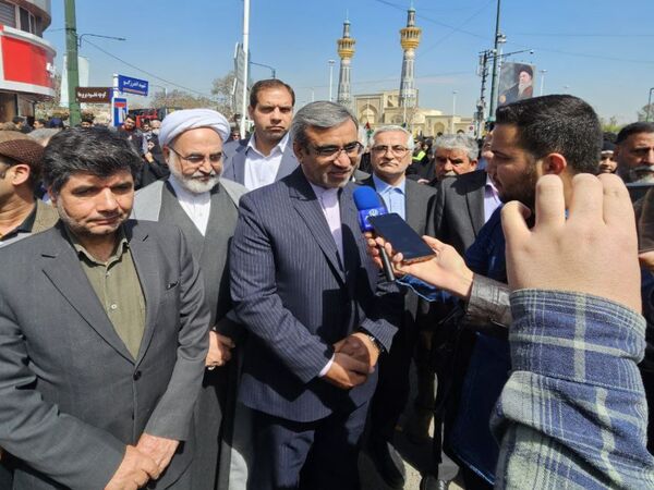 مشهد، حماسه‌ای به وسعت قدس؛ طنین فریاد مقاومت در خیابان‌ها
