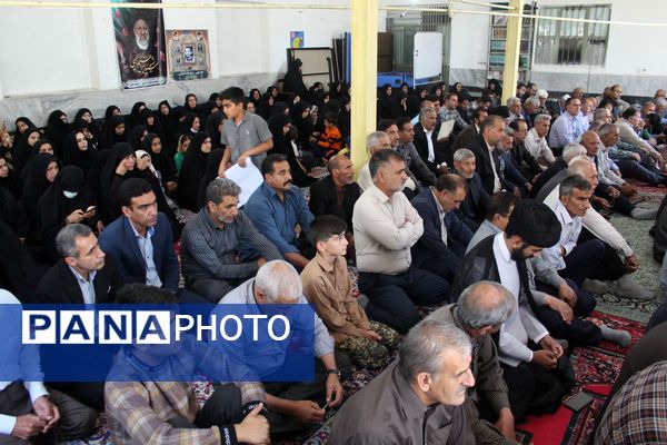 مراسم عزاداری سیدالشهدای خدمت در لرستان