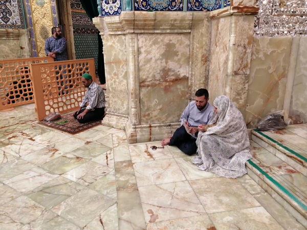 حرم حضرت معصومه(س) در آستانه عید غدیر