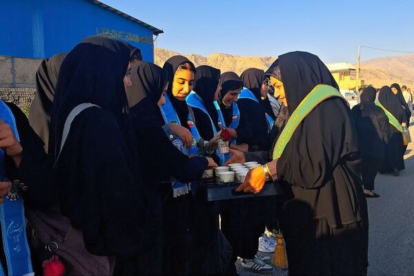 استقبال باشکوه از پیکر۶ شهید گمنام در شهرستان باشت