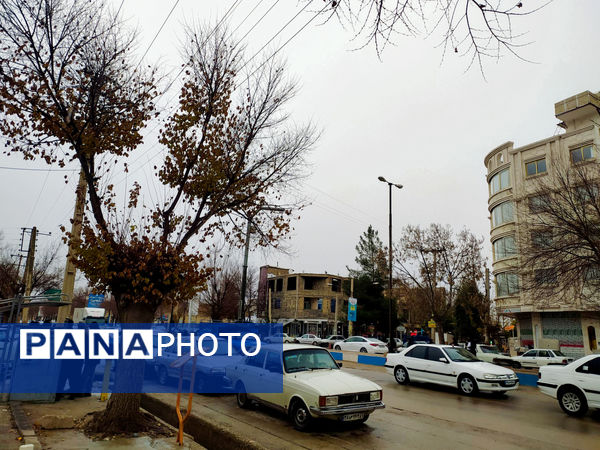 یک روز بارانی در لردگان 