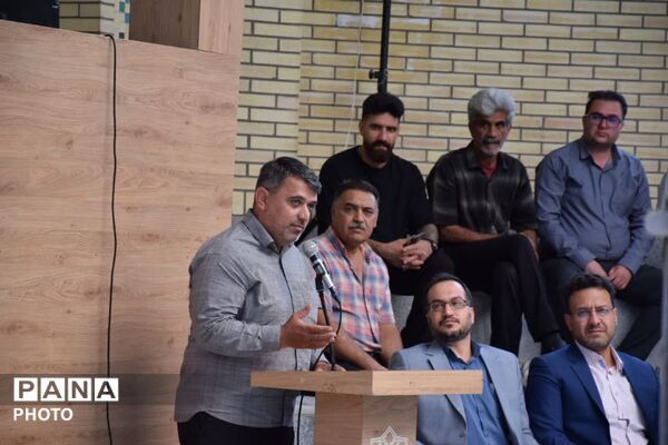 افتتاح زورخانه جانباز سرافراز محمد‌جواد بهارلو در زرقان