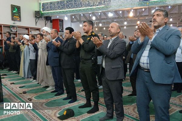 نماز جمعه و مراسم قیام ۱۵خرداد در محمدآباد شهر جوادآباد