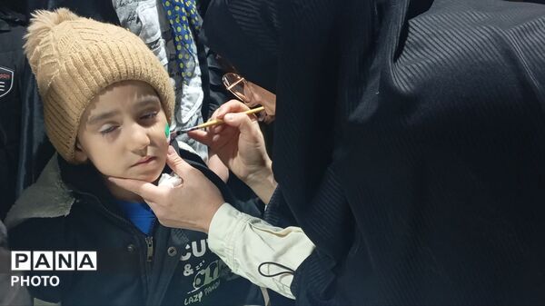 موکب فرهنگی دبیرستان نمونه وکیلی ۱۰ در حسینیه فضل نیشابور