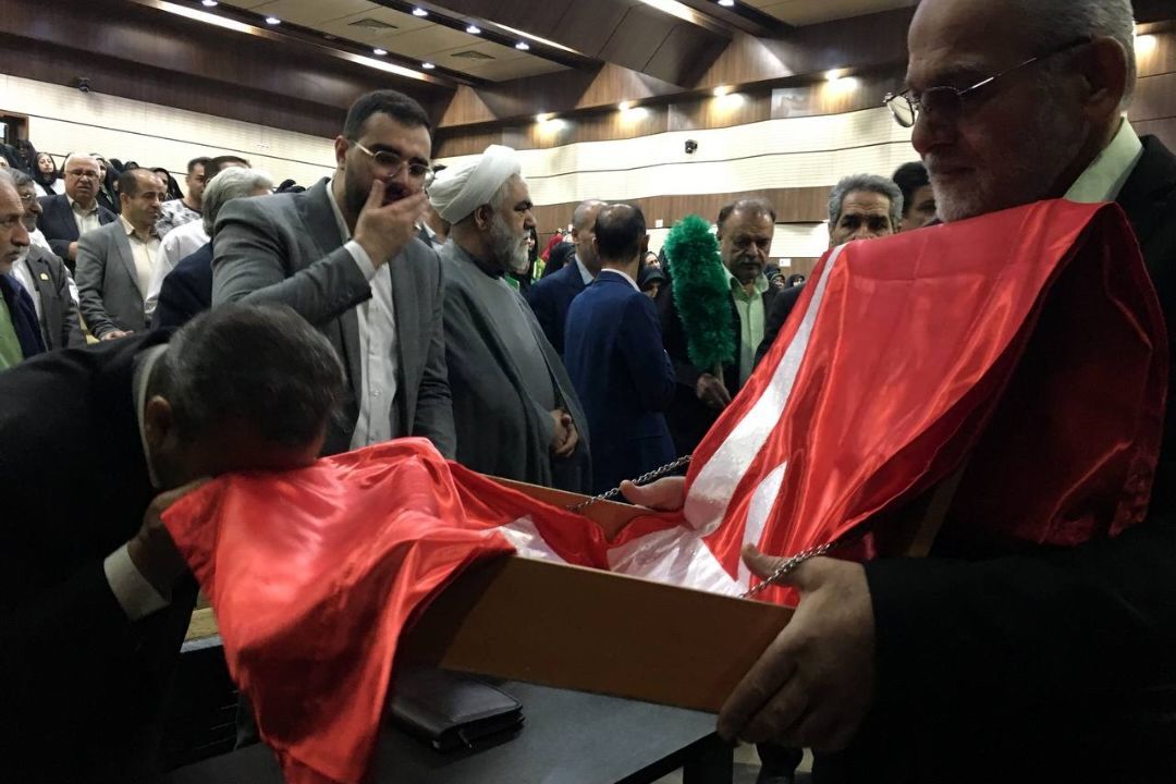 تقدیر از خادمیاران، خیرین، پرستاران، خانواده شهدا و فعالین حوزه رسانه ستاد بازسازی عتبات عالیات شهرستان قدس 