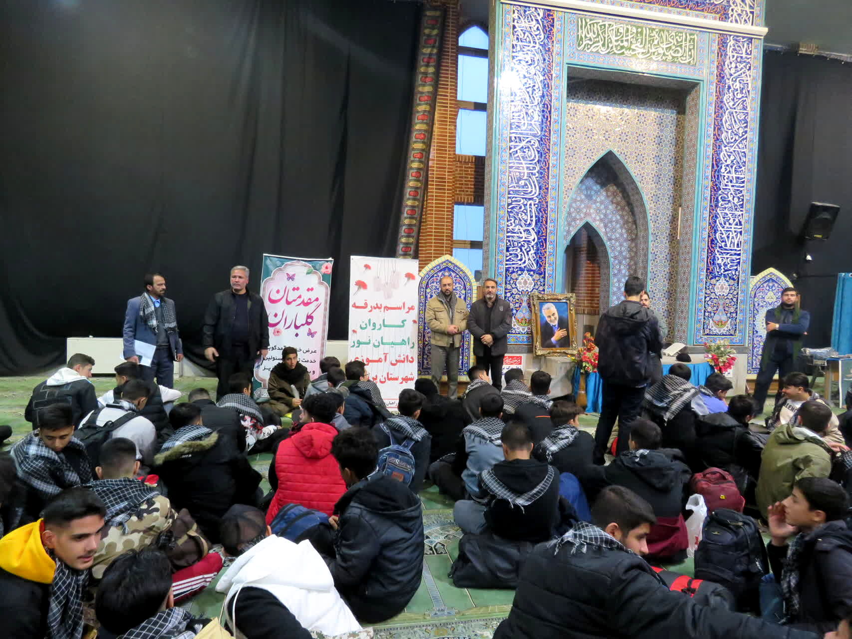 اعزام کاروان راهیان نور از مدارس متوسطه دوم پسرانه منطقه پردیس 