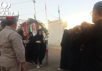 اعزام دانش‌آموزان دختر منطقه شاهرود به اردوی راهیان نور