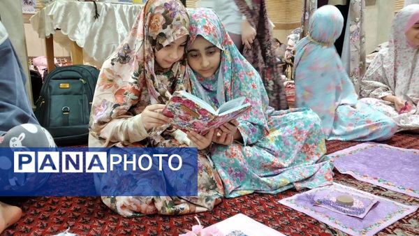 جلوه بندگی در محراب نوجوانی؛ اعتکاف دختران در مسجد حضرت محمد(ص)