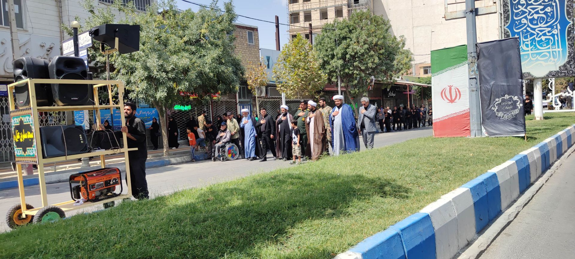 برگزاری مراسم عزاداری اربعین حسینی  در شیروان