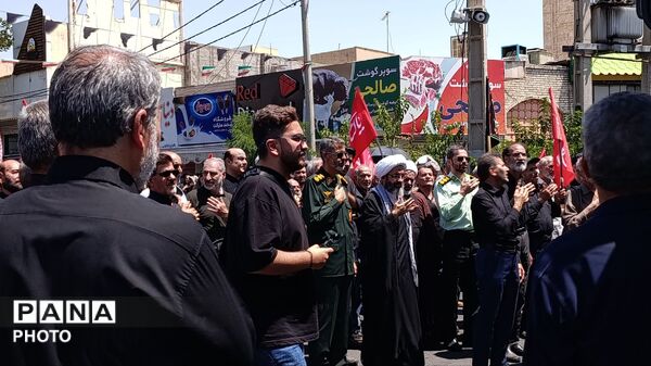 اجتماع باشکوه جاماندگان اربعین‌حسینی در فردیس 