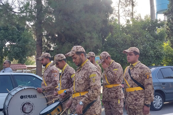 غبار روبی گلزار شهدا شیراز