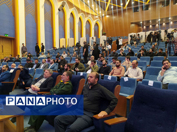 حضور اعضای پانای قم در مراسم روز خبرنگار