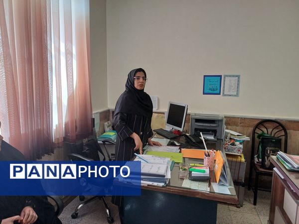 بازدید معاون آموزش متوسطه اداره‌کل آموزش و پرورش استان از مدارس شهرستان جاجرم 