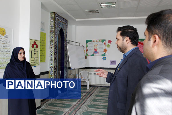 مانور بازگشایی مدارس در شهرستان گرمه 