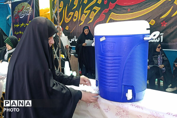 آموزش و پرورش خراسان شمالی در کنار زائران؛ از مشاوره تا خدمات سلامت در موکب باباامان
