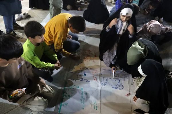 جشن میلاد امام رضا (ع) در امامزاده سید عباس (ع) در بجنورد 