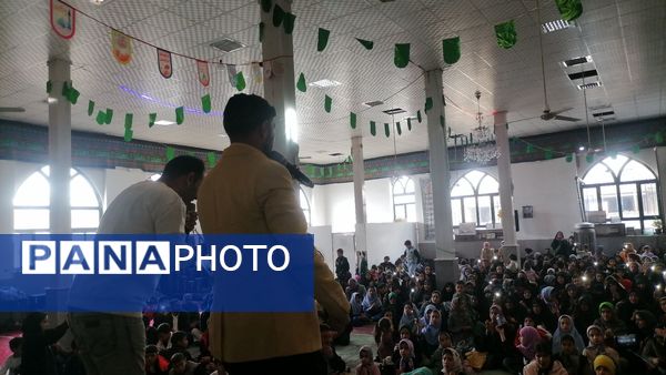 جشن میلاد با سعادت منجی عالم بشریت حضرت مهدی عجل الله در مهدیه شهر بار نیشابور 