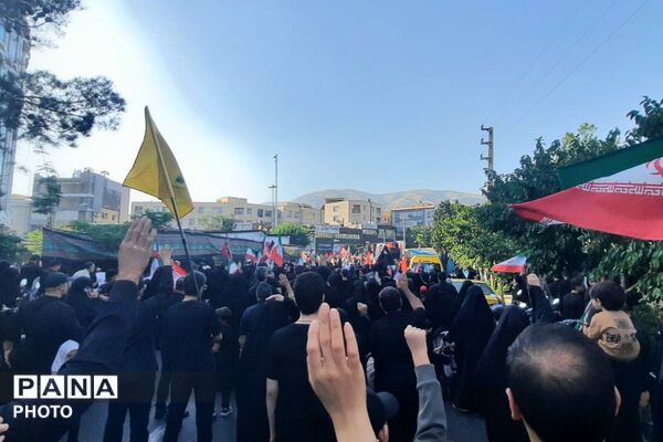 وداع با پیکر داماد رهبر شهید انقلاب
