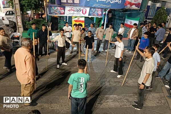 از تفسیر نهج‌البلاغه تا شورِ رجزخوانی، ضیافت دانش‌آموزان مدرسه نمونه رشد در موکب آموزش و پرورش
